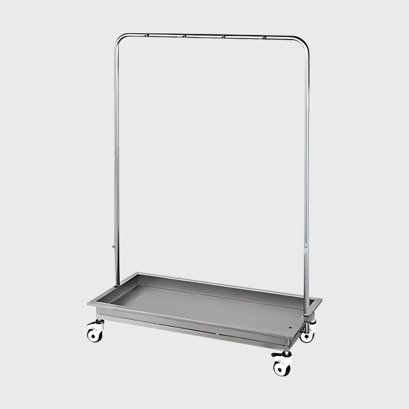 Ruchomy stojak na mopy medyczne ze stali nierdzewnej